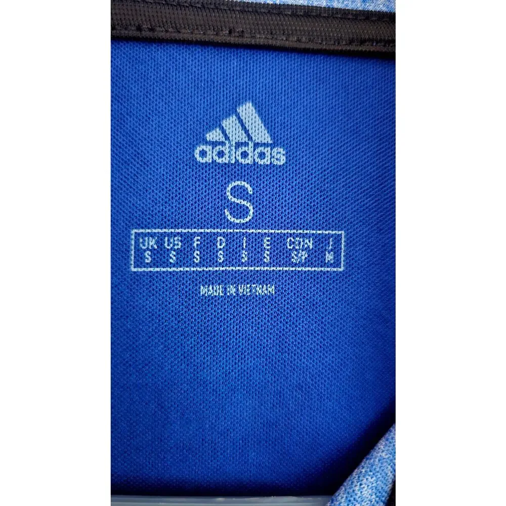 Adidas Golf Lightweight 1/4-Zip Pullover, Blue/Orange, Sportswear, Mens Sz S